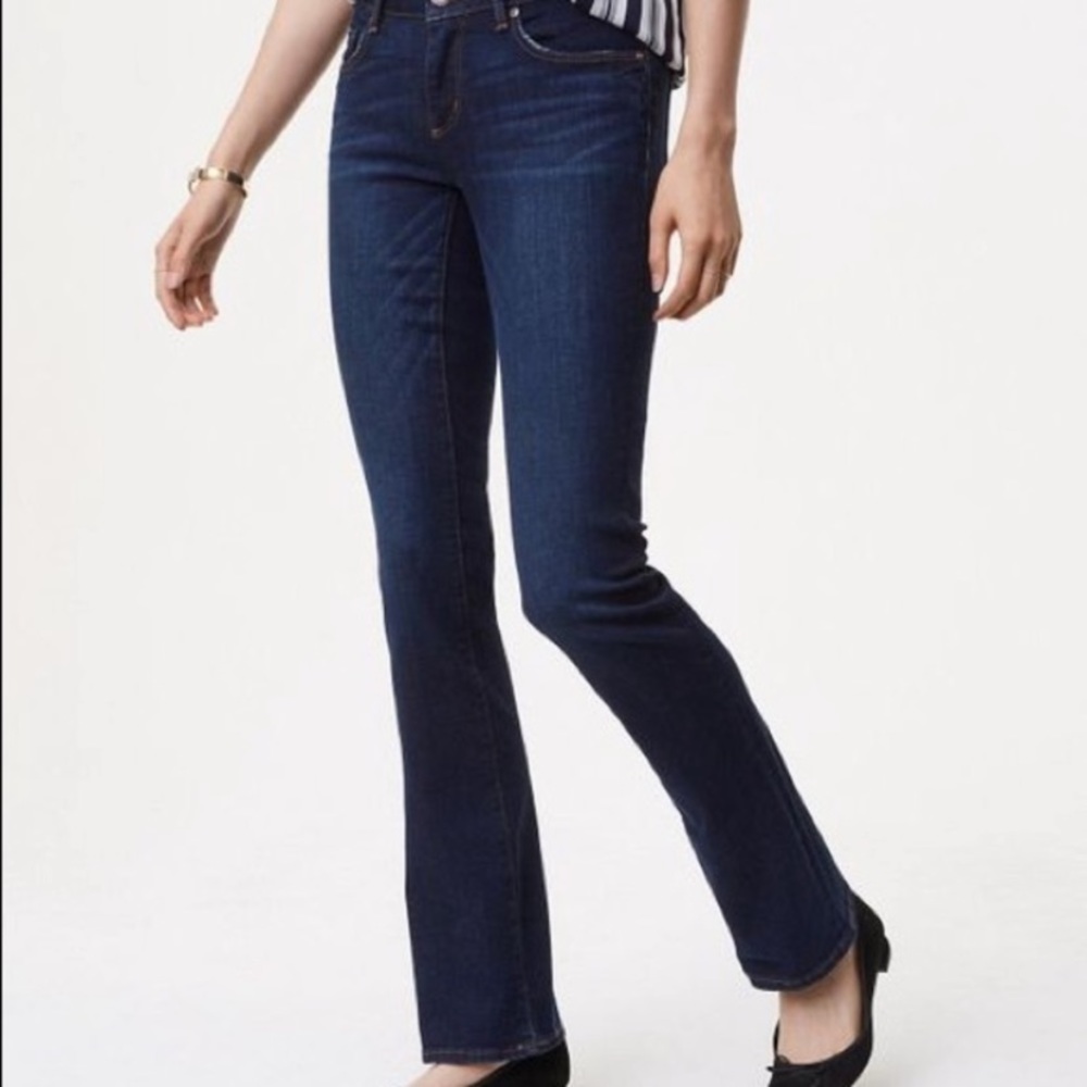 Ann Taylor LOFT original boot jeans in size 10. Excellent preowned condition.